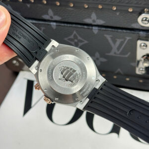 Đồng Hồ Vacheron Constantin Overseas Dual Time 47450 Rep 11 Mặt Đen Xưởng 9F 42mm (10)