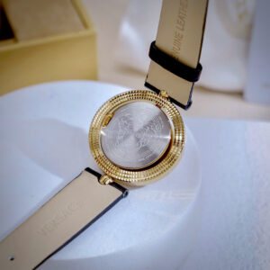 Đồng Hồ Versace Eon Mặt Xoay 360 Độ Nữ Dây Da Màu Đen Like Auth 30mm (6)