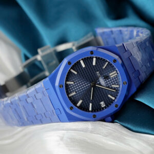 Đồng Hồ Audemars Piguet Royal Oak 15500CE Blue Ceramic Rep 11 Xưởng APS 41mm (2)