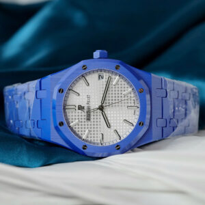 Đồng Hồ Audemars Piguet Royal Oak 15500CE Blue Ceramic Replica Cao Cấp APS 41mm (1)