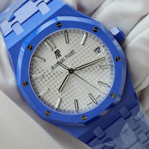 Đồng Hồ Audemars Piguet Royal Oak 15500CE Blue Ceramic Replica Cao Cấp APS 41mm (9)