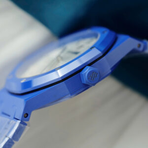 Đồng Hồ Audemars Piguet Royal Oak 15500CE Blue Ceramic Replica Cao Cấp APS 41mm (9)