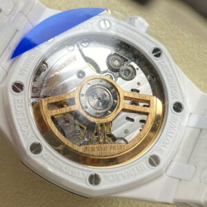 Đồng Hồ Audemars Piguet Royal Oak 15500CE White Ceramic Mặt Đen Xưởng APS 41mm (1)