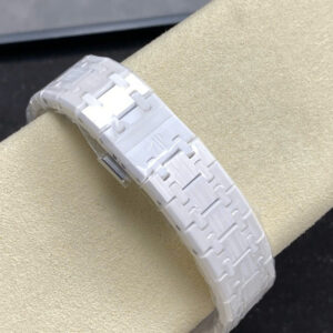 Đồng Hồ Audemars Piguet Royal Oak 15500CE White Ceramic Mặt Đen Xưởng APS 41mm (1)