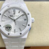 Đồng Hồ Audemars Piguet Royal Oak 15500CE White Ceramic Rep 11 Xưởng APS 41mm (5)