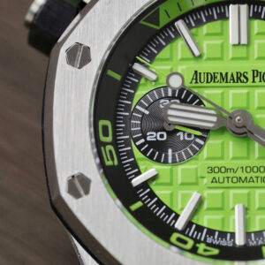 Đồng Hồ Audemars Piguet Royal Oak Offshore Rep 11 Dây Cao Su Màu Xanh 42mm (8)