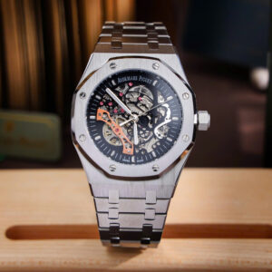 Đồng Hồ Audemars Piguet Royal Oak Skeleton Cơ Lộ Máy Automat Fake Nhật 41mm (2)