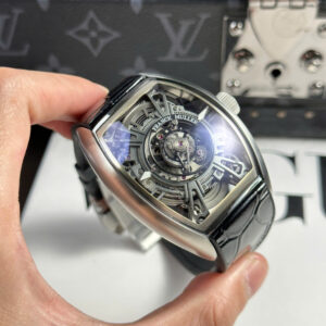 Đồng Hồ Franck Muller Curvex CX Grand Central Tourbillon Mặt Số Skeleton Rep 11 36x53mm (1)