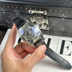 Đồng Hồ Franck Muller Curvex CX Grand Central Tourbillon Mặt Số Skeleton Rep 11 36x53mm (1)