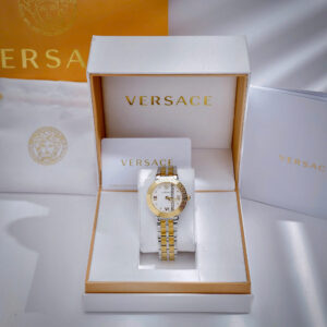 Đồng Hồ Gucci Greca Icon Nữ Siêu Cấp Dây Kim Loại Màu Demi Gold 35mm (1)
