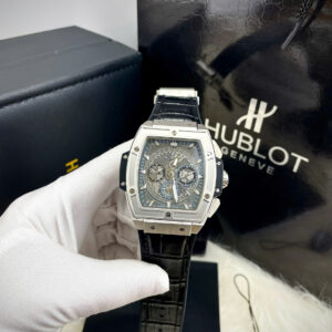 Đồng Hồ Hublot Fake Máy Nhật Spirit Of Big Bang Titanium Dây Cao Su Đen 45mm (7)