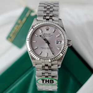 Đồng Hồ Nữ Rolex Datejust M278274 Replica 11 Nữ Xám Bạc Nhà Máy THB 31mm (4)