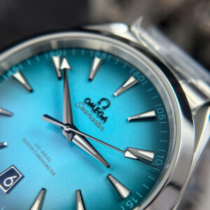 Đồng Hồ Omega Seamaster Aqua Terra 150M Rep 11 Mặt Số Xanh Dương Xưởng VS 41mm (5)