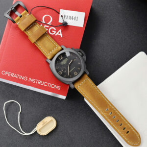 Đồng Hồ Panerai Luminor GMT 3 Day Power Reserve Replica 11 Gốm Đen Xưởng VS 45mm (2)