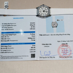 Đồng Hồ Patek Philippe Aquanaut 5067 Nữ Đính Kim Cương Moissanite Màu Trắng 35,2mm (14)