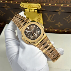 Đồng Hồ Patek Philippe Nautlis 5712R Tinh Chỉnh Full Options Bọc Vàng 18K 40mm (11)