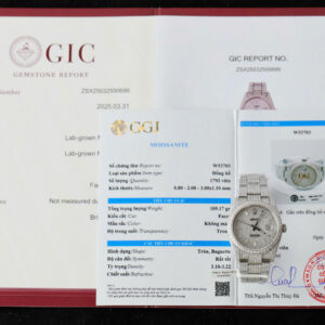 Đồng Hồ Rolex Chế Tác Full Kim Cương Moissanite DateJust 126334 Cao Cấp Nhất 41mm (11)