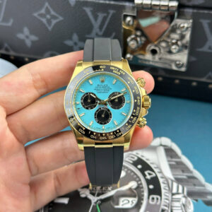 Đồng Hồ Rolex Daytona 126518LN Với Mặt Số Sơn Mài Xanh Ngọc Lam Nhà Máy THB 40mm (1)