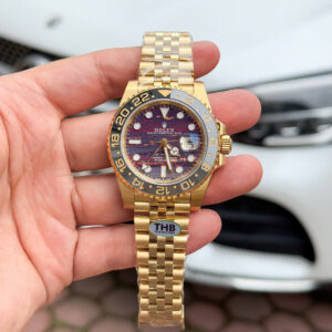 Đồng Hồ Rolex GMT Master II Đá Mắt Hổ Replica Cao Cấp Nhà Máy THB 40mm (1)