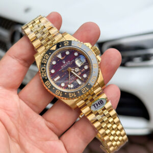 Đồng Hồ Rolex GMT Master II Đá Mắt Hổ Replica Cao Cấp Nhà Máy THB 40mm (1)
