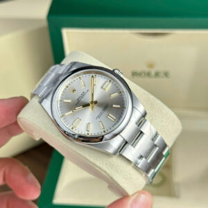 Đồng Hồ Rolex Rep 11 Oyster Perpetual 124300 Mặt Số Bạc Nhà Máy Clean 41mm (1)