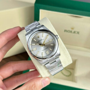 Đồng Hồ Rolex Rep 11 Oyster Perpetual 124300 Mặt Số Bạc Nhà Máy Clean 41mm (1)