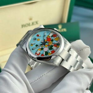 Đồng Hồ Rolex Rep 11 Oyster Perpetual 124300 Mặt Số Bong Bóng Nhà Máy Clean 41mm (3)