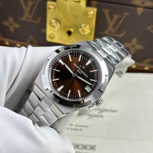 Đồng Hồ Vacheron Constantin Overseas 4500V Rep 11 Mặt Số Nâu Xưởng MKS 41mm (1)