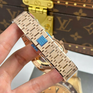 Đồng Hồ Audemars Piguet Royal Oak 26240ST Frosted Gold Rep 11 Cao Cấp Nhất Xưởng APS 41mm (1)