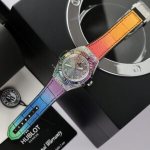 Đồng Hồ Hublot Big Bang One Click Rainbow Unisex Replica11 39mm (1)