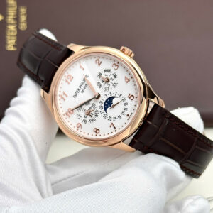 Đồng Hồ Patek Philippe Grand 5327 Complications Rose Gold Cọc Số Học Trò Nhà Máy 3K 40mm (3)