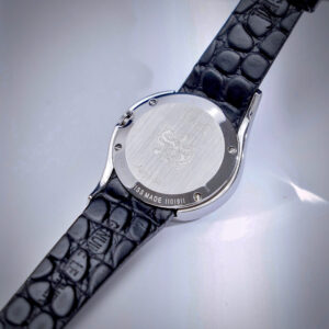 Đồng Hồ Piaget LimeLight Gala Nữ Mặt Tròn Đính Đá Dây Da Màu Đen 32mm (4)