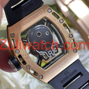 Đồng Hồ Richard Mille RM052 Tourbillon Bọc Vàng 18K Đính Kim Cương Moissanite Hong Kong 42mm (1)