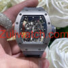 Đồng Hồ Richard Mille Tinh Chỉnh Độc Quyền RM055 Bubba Watson Grey Ceramic Số 1 Thế Giới 42,7x49,9mm (1)