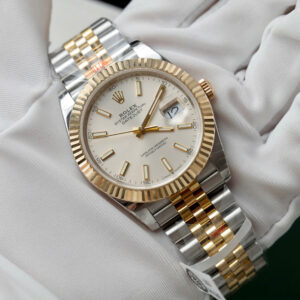 Đồng Hồ Rolex DateJust 126333 Replica Bọc Vàng 18K Nhà Máy GM 41mm (1)