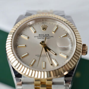 Đồng Hồ Rolex DateJust 126333 Replica Bọc Vàng 18K Nhà Máy GM 41mm (1)