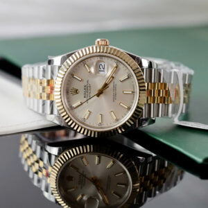 Đồng Hồ Rolex DateJust 126333 Replica Bọc Vàng 18K Nhà Máy GM 41mm (1)