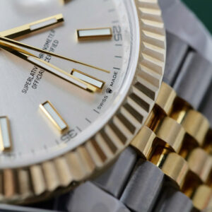 Đồng Hồ Rolex DateJust 126333 Replica Bọc Vàng 18K Nhà Máy GM 41mm (1)