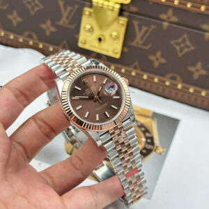 Đồng Hồ Rolex Datejust 126331 Replica Mặt Số Chocolate Nhà Máy VS 41mm (1)