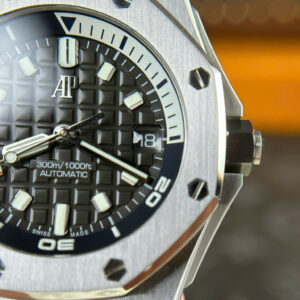 Đồng Hồ Audemars Piguet Royal Oak Offshore 15720 Rep 1 1 Dây Cao Su Màu Xám Nhà Máy APS 42mm (1)