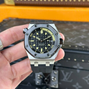 Đồng Hồ Audemars Piguet Royal Oak Offshore 15720 Rep 1 1 Màu Đen Viền Gốm APS 42mm (1)