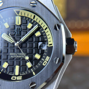 Đồng Hồ Audemars Piguet Royal Oak Offshore 15720 Rep 1 1 Màu Đen Viền Gốm APS 42mm (1)