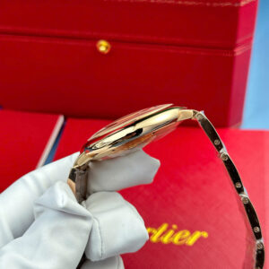 Đồng Hồ Cartier Ballon Bleu Replica 1 1 Màu Vàng Hồng Nhà Máy AF 42mm (1)