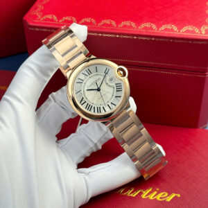 Đồng Hồ Cartier Ballon Bleu Replica 1 1 Màu Vàng Hồng Nhà Máy AF 42mm (1)
