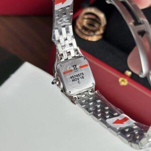 Đồng Hồ Cartier Panthere Replica 11 Viền Đính Đá Nhà Máy BV 23x30mm (1)