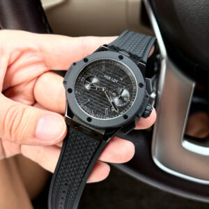 Đồng Hồ Hublot Big Bang Chronograph 20th Anniversary Beat Copy Ceramic Nhà Máy BBA 43mm (1)