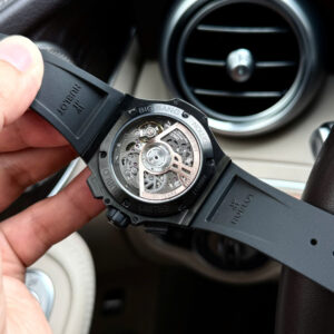 Đồng Hồ Hublot Big Bang Chronograph 20th Anniversary Beat Copy Ceramic Nhà Máy BBA 43mm (1)