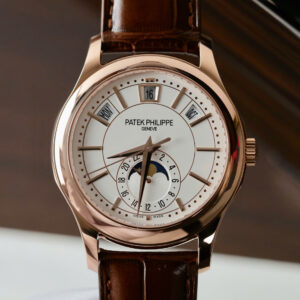 Đồng Hồ Patek Philippe Complications 5205R Rep 1 1 Vàng Hồng Mặt Số Trắng 40mm (1)