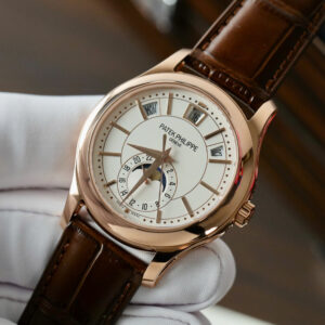 Đồng Hồ Patek Philippe Complications 5205R Rep 1 1 Vàng Hồng Mặt Số Trắng 40mm (1)