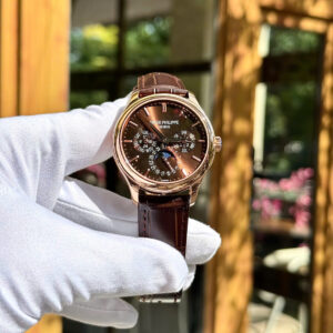 Đồng Hồ Patek Philippe Grand 5327 Complications Replica 1 1 Mặt Số Màu Nâu Nhà Máy 3K 40mm (1)